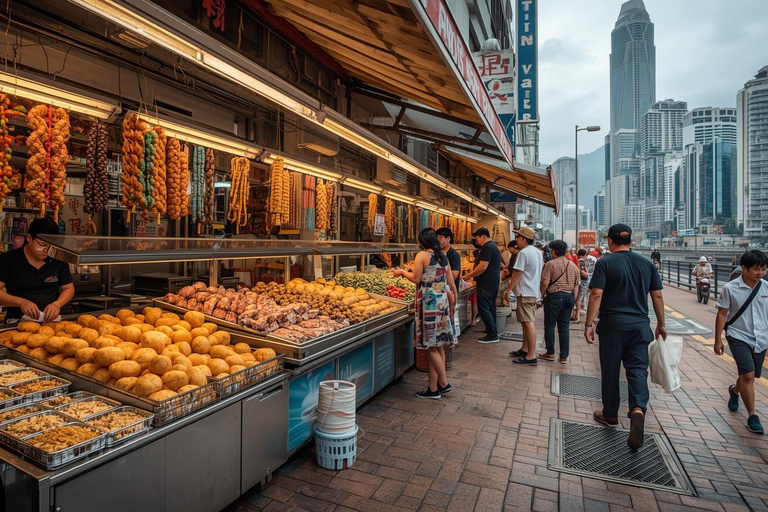 Hong Kong: Herbal Market Food Tour with TCM Practitioner Hong Kong : Best Central Small Group Food Tour With A Guide