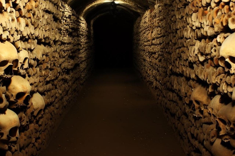 Paris: Catacombs Entry Ticket, Audio Guide, and River Cruise Catacombs Entry and Audio Guide with Cruise