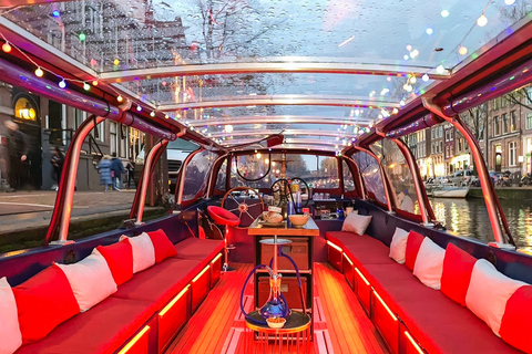 Amsterdam: Smoke & Lounge 70-Minute Boat Tour