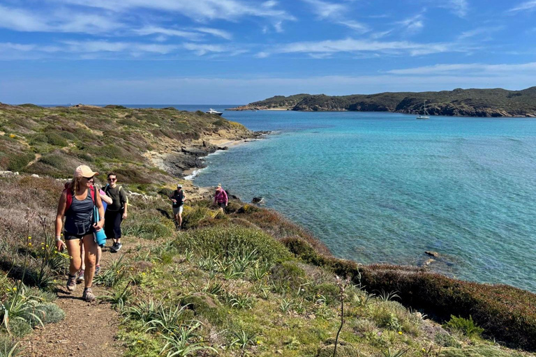 Guided Hiking and Yoga Experience in Menorca
