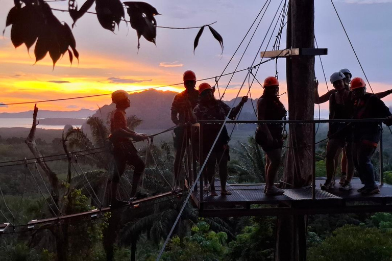 Krabi: ATV Nature Viewpoint & Zipline with Pickup Single rider : 30-Min ATV + Zipline Adventure