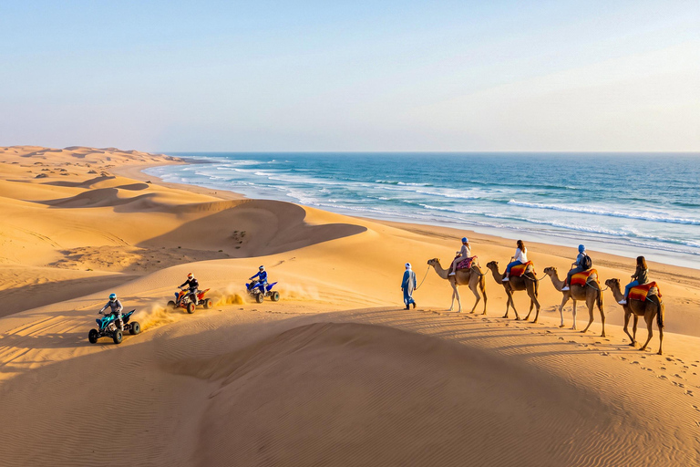 Agadir: Quad Biking, Camel Ride, and Mint Tea Tour AGADIR: SHARED QUAD BIKE + CAMEL RIDE