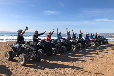 Agadir/Taghazout : Quad en Taghazout Playa y Montaña