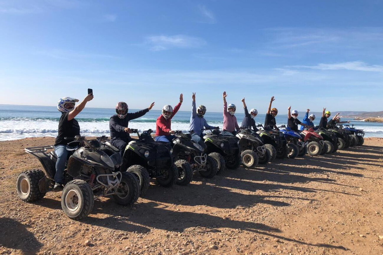 Agadir/Taghazout: Tour in quad della spiaggia e delle montagne di Tamraght