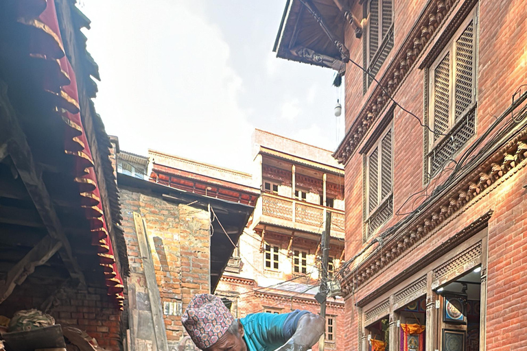 Bhaktapur en Boudhanath Stupa