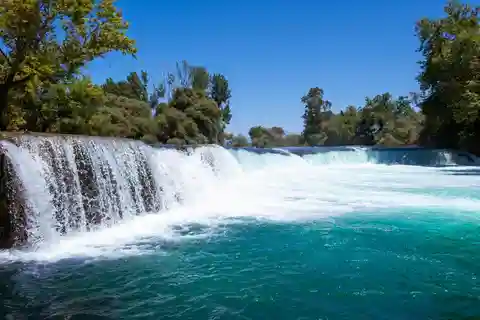 City of Side: Manavgat Boat With Waterfall and Bazaar Visit