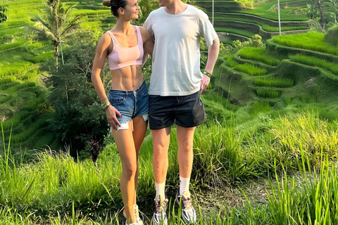 Ubud: Tour privato di templi, cascate e terrazze di risoTour di mezza giornata privato di Ubud 5-6 ore