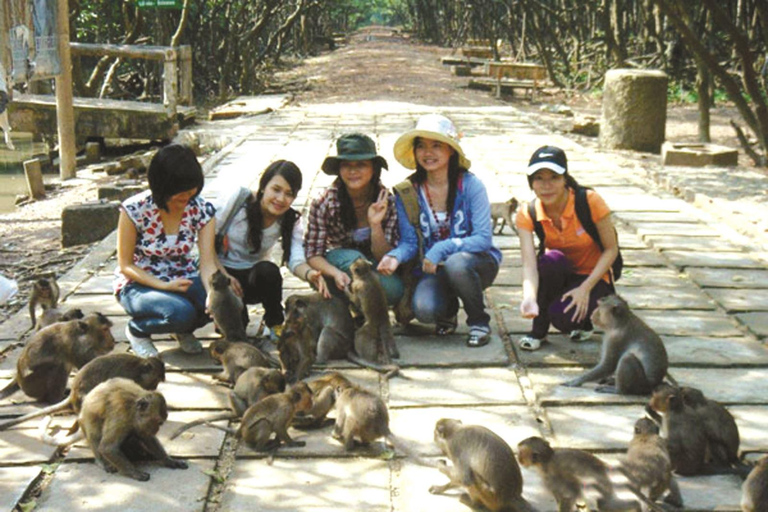 Depuis Ho Chi Minh : Excursion d&#039;une journée à la mangrove de Can Gio et à l&#039;île aux singes