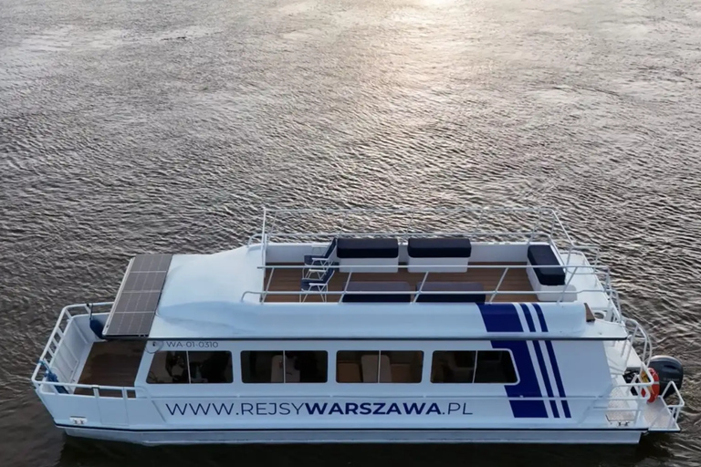 Warsaw: Sightseeing Cruise with 7 Language Audioguide