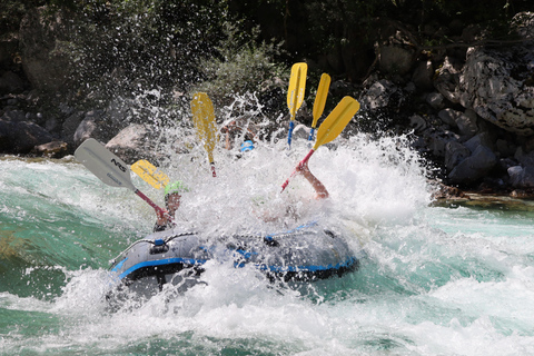 Bovec: Soča River Rafting Adventure with Photos and Drink Shared Tour