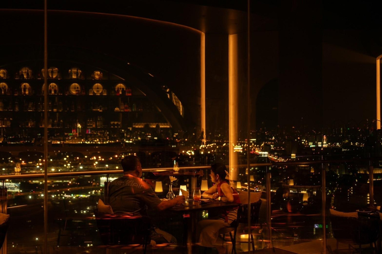 Bangkok: Cielo Sky Bar & Restaurant Rooftop Sharing Set for 2 People
