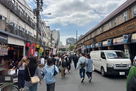 Tsukiji Outer Market Adventure with Tasteful Delights