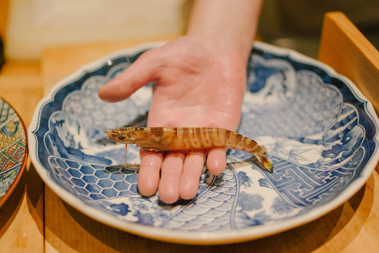 Hochwertiges Sushi &amp; Tempura-Essen in Ginza