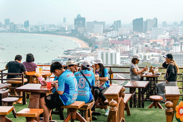 De Bangkok: visite en petit groupe de la plage de Pattaya et de l'île de corailVisite en petit groupe avec point de rencontre