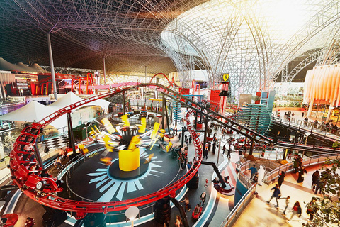 Dubai: Abu Dhabi Mosque and Ferrari World Tour with Tickets