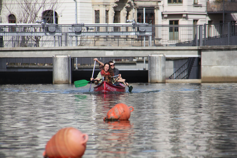 Discover Leipzig in a 3-person canoe – 4-hour paddling tour through nature Discover Leipzig with a 3-person canoe – 4-hour paddling tour through nature
