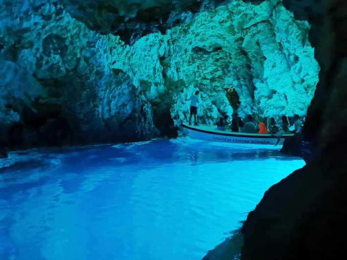 Split or Trogir: Blue Cave, Vis, and Hvar Speedboat Tour
