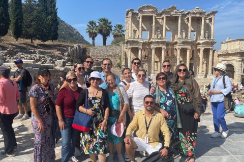 Visite privée tout compris d'une journée à Ephèse avec déjeunerDe Kuşadası: visite guidée d'Éphèse avec déjeuner