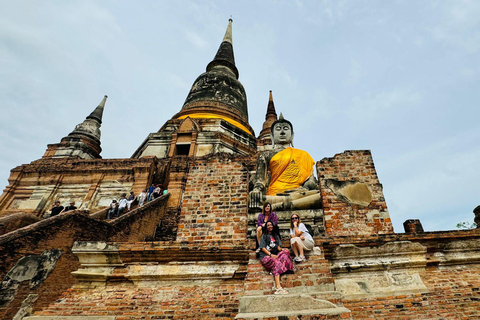 Bangkok: Ayutthaya und lokale Markttour auf Spanisch oder EnglischBangkok: Private Ayutthaya &amp; lokaler Markt-Tour Spanisch