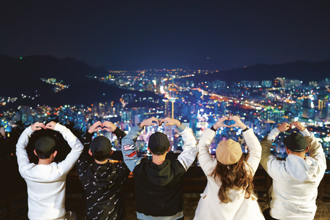 Busan: Visita nocturna con el mercado de Jagalchi y el Skywalk
