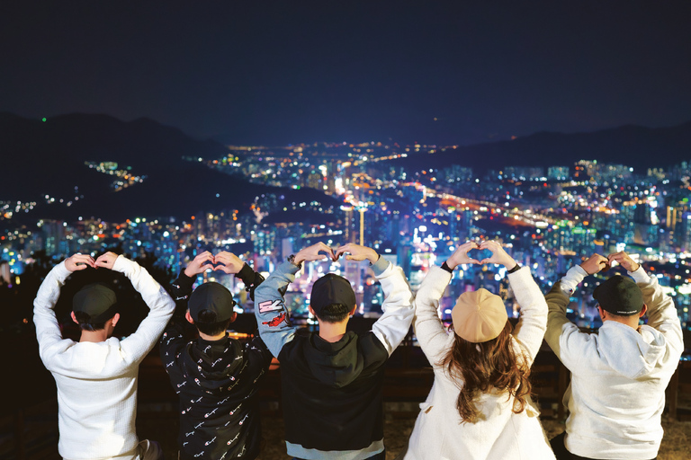 Busan: Visita nocturna con el mercado de Jagalchi y el Skywalk
