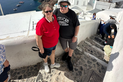 Santorin : visite des temps forts avec Oia et Pyrgos MegaloxoriSantorin : visite des temps forts avec Oia, Pyrgos et Megalochori