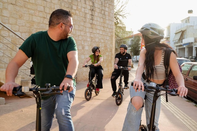 Heraklion: Ecobike Sightseeing Tour with Greek Meze