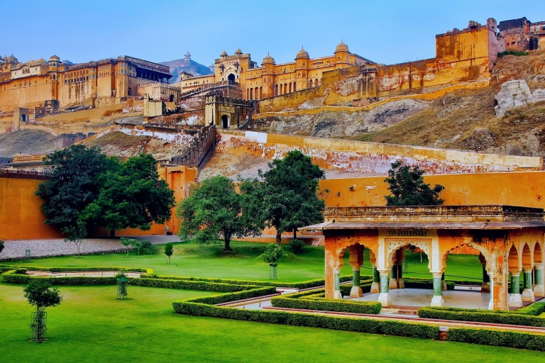 Ab Delhi: 2-tägige private Pink City Jaipur Tour mit ÜbernachtungTour mit 3-Sterne-Hotelunterkunft
