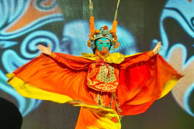 Beijing Teahouse: Live Show with Traditional Arts & Tea 3th-5th Row Seat ( including tea & 3 classic Chinese snacks)