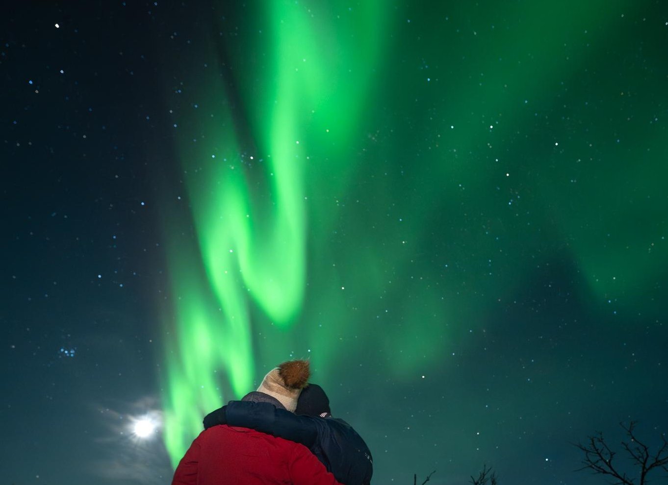 Tromsø: Nordlys i minibus med gratis fotos og et varmt måltid