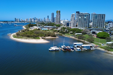 Gold Coast: Self-Drive Pontoon Boat Rental with BBQ Gold Coast: 4 Hour Self-Drive Pontoon Boat Rental with BBQ