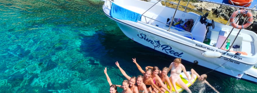 Malte : excursion privée en bateau vers Comino, le lagon bleu et Gozo