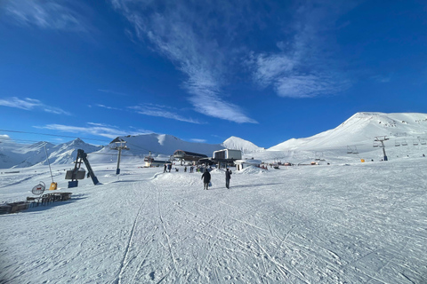 De Tbilisi: Viagem de um dia a Gudauri e Kazbegi