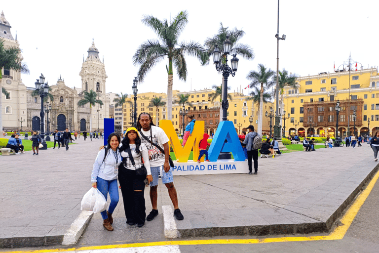 Lima : visite de la ville à pied et des catacombes