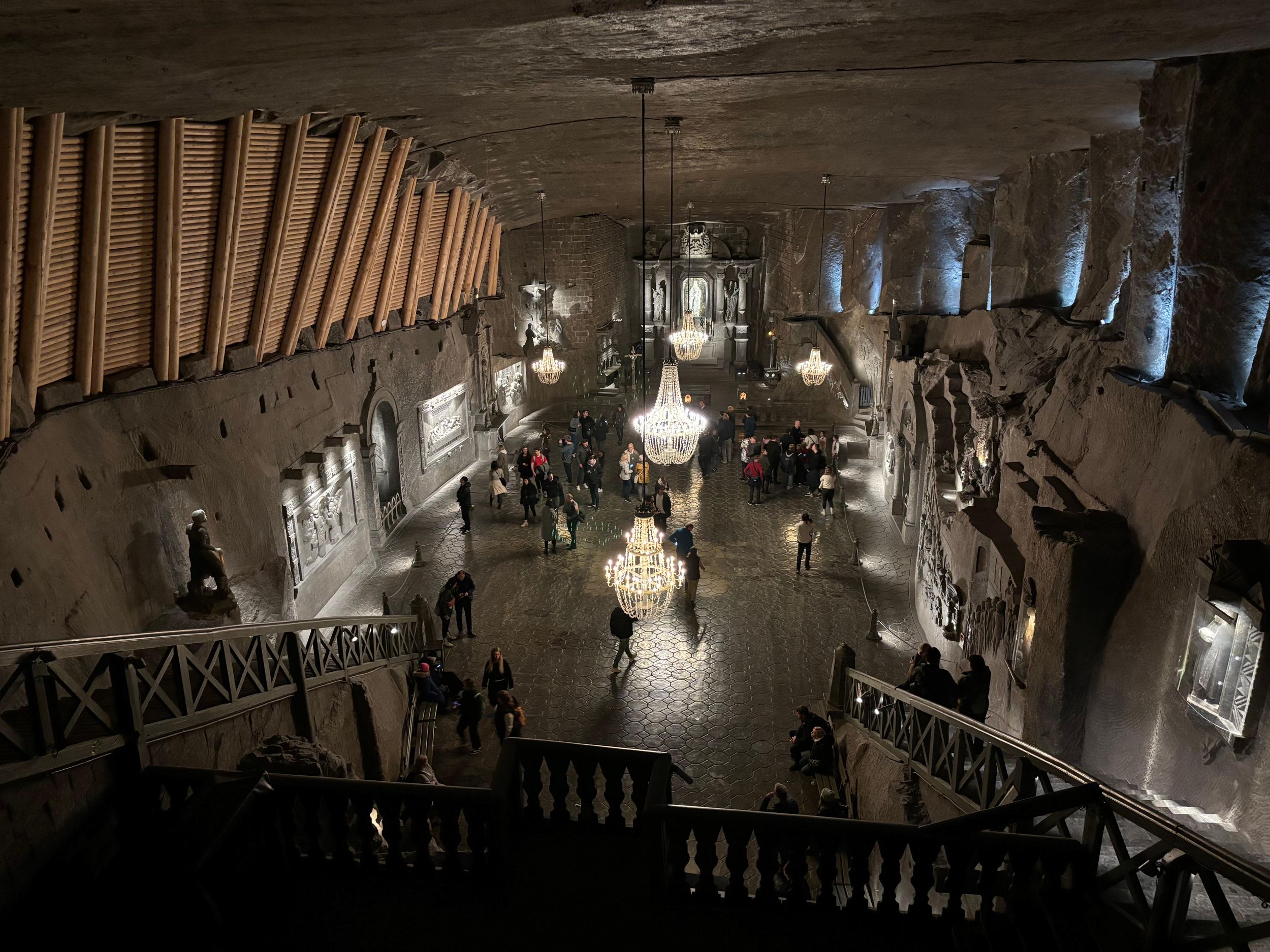 Von Krakau aus: Wieliczka Salt Mine Guided Tour (Abholung vom Hotel)
