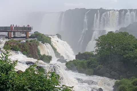 Brazilian side of the Falls - private service