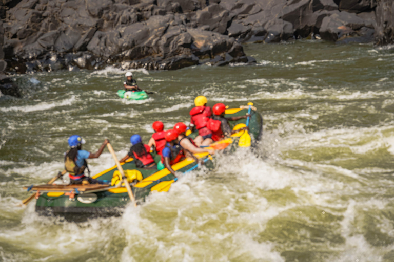 Livingstone: Halbtägiges Rafting-Abenteuer auf dem SambesiLivingstone: Rafting-Abenteuer auf dem Sambesi-Fluss