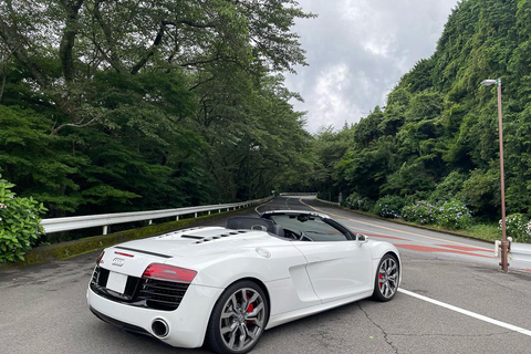 Tokio: 1 dag JDM/Sports Car Tour naar Hakone, Fuji en OnsenOptie C: Premie - Op aanvraag/beschikbaarheid