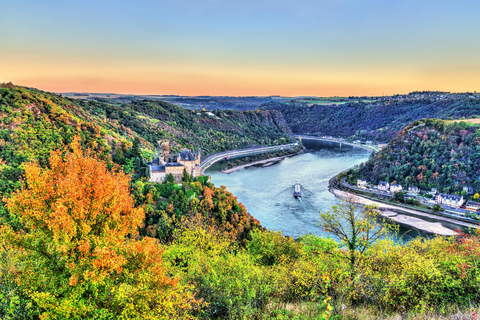 Excursión privada de un día desde Frankfurt al valle del Rin y regreso