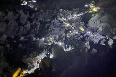 Z Banyuwangi: prywatna wycieczka do wulkanu Ijen i wodospadu