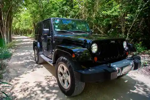 Visite privée de Cozumel en jeep et du cénote de la grotte de Jade