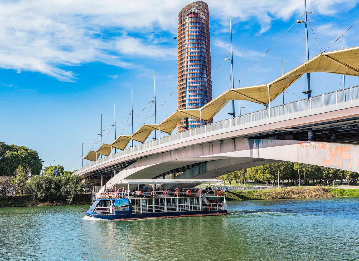 Sevilla: Krydstogt på Guadalquivir-floden