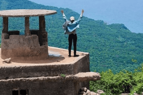 Hai Van Jeep Adventure with beachside lunch and waterfalls