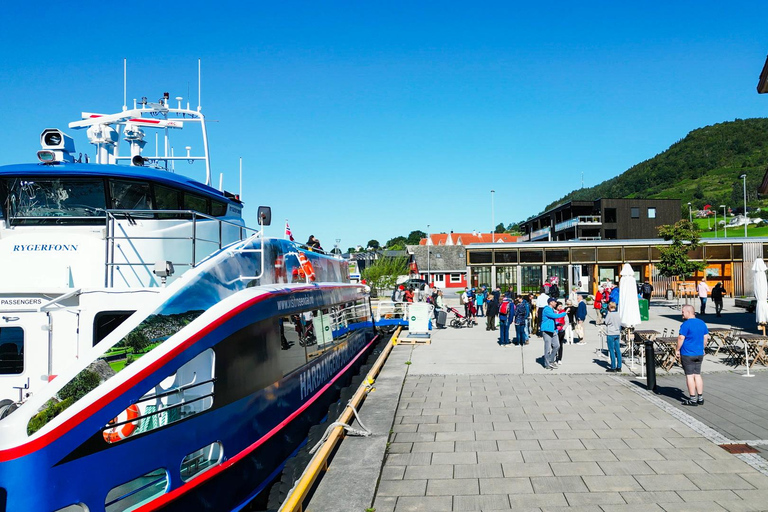 Bergen: Cruise to beautiful Rosendal by the Hardangerfjord