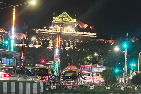 Escapadela nocturna a pé a sul de Mumbai