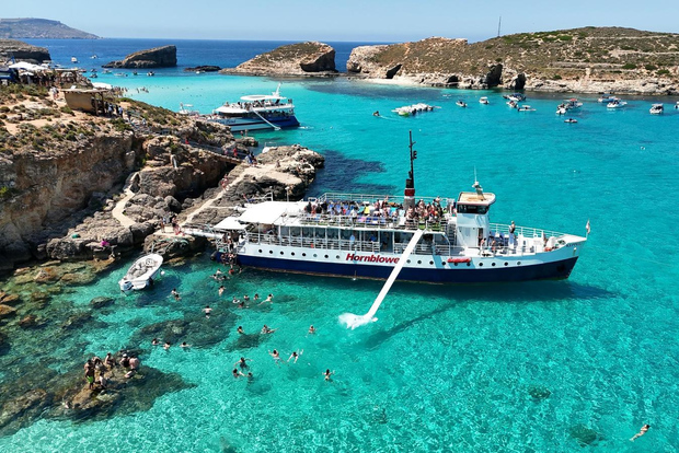 Malta in barca: Blue Lagoon di Comino, Crystal Lagoon, Gozo e Grotte