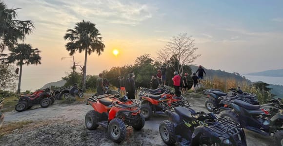 From Phuket: ATV Scenic Routes with Karon and Patong Views