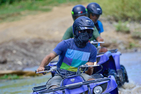 Depuis San Jose : Aventure en VTT dans la jungle, sur la plage et sur la rivière