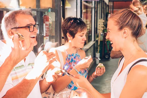 De culinaire tour van Sevilla in de ochtend