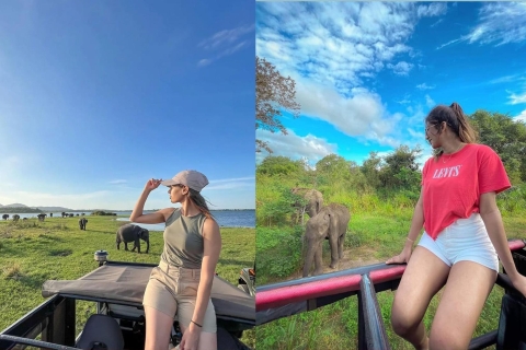 Z Negombo: Sigiriya, Dambulla i wiejskie safari - jednodniowa wycieczka
